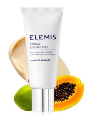 ELEMIS Papaya Enzyme Peel - White & Silver Tube with Papaya Accent